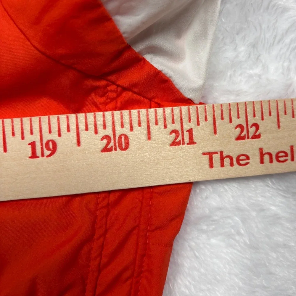 Nike Clemson Tigers On-Field 1/2 Zip Windbreaker Men M Orange Coach Vented Blade